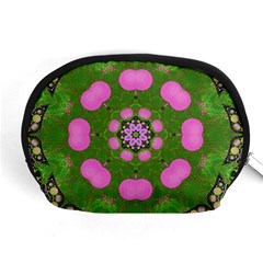 Pink Spearmint Bubble Gum  Accessory Pouch (medium) by OCDesignss