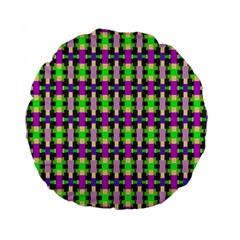 Pattern Standard Flano Round Cushion  by Siebenhuehner