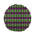 Pattern Standard Flano Round Cushion  Back