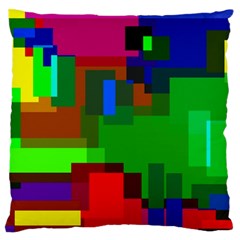 Pattern Large Flano Cushion Case (two Sides) by Siebenhuehner