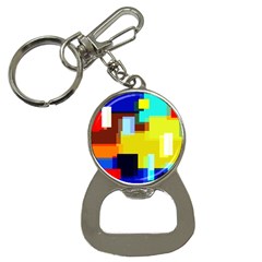 Pattern Bottle Opener Key Chain by Siebenhuehner