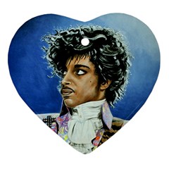 His Royal Purpleness Heart Ornament by retz