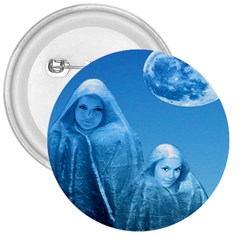 Full Moon Rising 3  Button by icarusismartdesigns