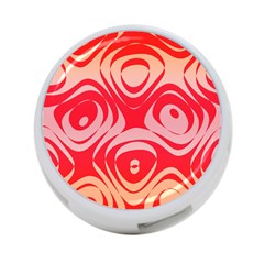 Gradient Shapes 4-port Usb Hub (two Sides) by LalyLauraFLM