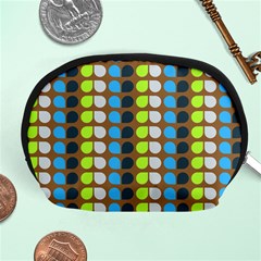 Colorful Leaf Pattern Accessory Pouch (medium) by GardenOfOphir