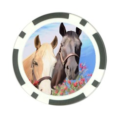 Miwok Horses Poker Chip (10 Pack) by JulianneOsoske