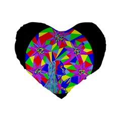 Star Seeker Standard 16  Premium Heart Shape Cushion  by icarusismartdesigns