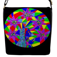 Star Seeker Flap Closure Messenger Bag (small) by icarusismartdesigns