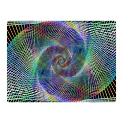 Psychedelic Spiral Double Sided Flano Blanket (mini) by StuffOrSomething