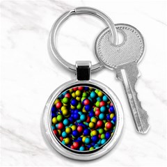 Colorful Balls Key Chain (round) by LalyLauraFLM