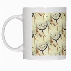 Dream Catcher White Coffee Mug by boho