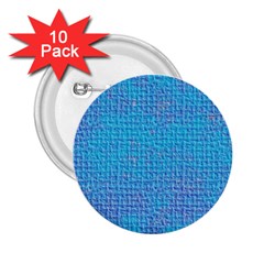 Textured Blue & Purple Abstract 2 25  Button (10 Pack) by StuffOrSomething