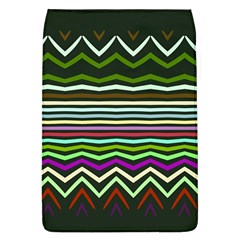 Chevrons And Distorted Stripes Removable Flap Cover (l) by LalyLauraFLM