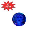 Organic Connection 1  Mini Button (10 pack) Front