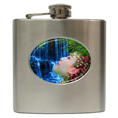 Fountain Of Youth Hip Flask by icarusismartdesigns