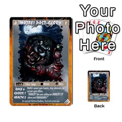 Personajes Rage 2 Double-sided Card Games by AlbertoPadilla