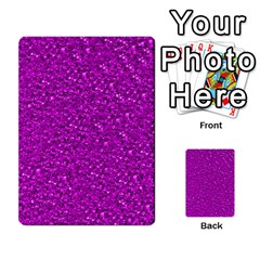 Sparkling Glitter Hot Pink Multi-purpose Cards (rectangle)  by ImpressiveMoments