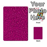 Sparkling Glitter Pink Multi-purpose Cards (Rectangle)  Front 47