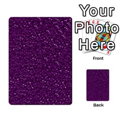Sparkling Glitter Plum Multi-purpose Cards (rectangle)  by ImpressiveMoments