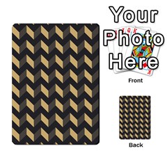 Modern Retro Chevron Patchwork Pattern Multi-purpose Cards (rectangle)  by GardenOfOphir