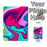 Fluid Art 22 Multi-purpose Cards (Rectangle)  Back 34