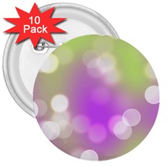 Modern Bokeh 7 3  Buttons (10 Pack)  by ImpressiveMoments