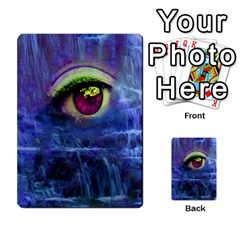 Waterfall Tears Multi-purpose Cards (rectangle)  by icarusismartdesigns