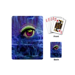 Waterfall Tears Playing Cards (mini)  by icarusismartdesigns