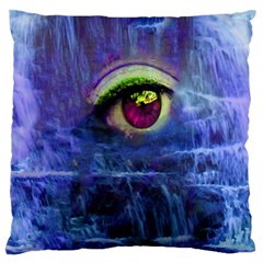 Waterfall Tears Standard Flano Cushion Cases (one Side)  by icarusismartdesigns