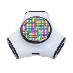 Doodle Pattern Freedom  3-port Usb Hub by ImpressiveMoments