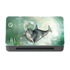 Funny Dswimming Dolphin Memory Card Reader With Cf by FantasyWorld7