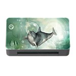 Funny Dswimming Dolphin Memory Card Reader with CF Front