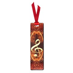 Decorative Cllef With Floral Elements Small Book Marks by FantasyWorld7