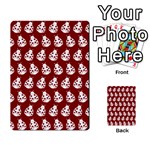 Ladybug Vector Geometric Tile Pattern Multi-purpose Cards (Rectangle)  Front 51
