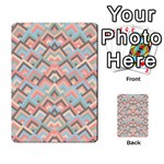 Trendy Chic Modern Chevron Pattern Multi-purpose Cards (Rectangle)  Front 52