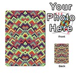Trendy Chic Modern Chevron Pattern Multi-purpose Cards (Rectangle)  Front 47