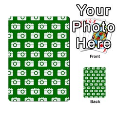 Modern Chic Vector Camera Illustration Pattern Multi-purpose Cards (rectangle)  by GardenOfOphir