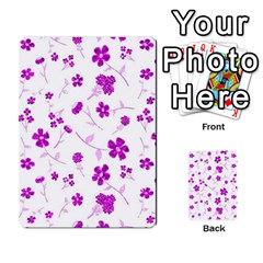 Sweet Shiny Floral Pink Multi-purpose Cards (rectangle)  by ImpressiveMoments