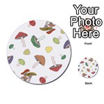 Mushrooms Pattern 02 Multi-purpose Cards (Round)  Front 5