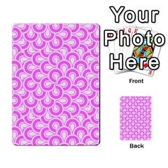 Retro Mirror Pattern Pink Multi-purpose Cards (rectangle)  by ImpressiveMoments