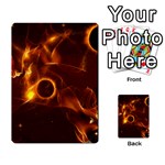 Fire And Flames In The Universe Multi-purpose Cards (Rectangle)  Front 9