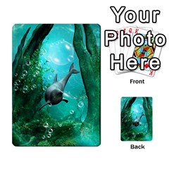 Wonderful Dolphin Multi-purpose Cards (rectangle)  by FantasyWorld7