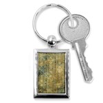 Beautiful  Decorative Vintage Design Key Chains (Rectangle)  Front