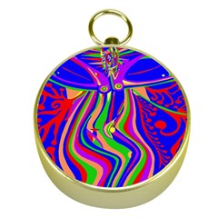 Transcendence Evolution Gold Compasses by icarusismartdesigns