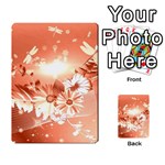 Amazing Flowers With Dragonflies Multi-purpose Cards (Rectangle)  Back 35