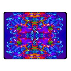 Abstract 4 Double Sided Fleece Blanket (small)  by icarusismartdesigns