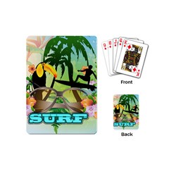 Surfing Playing Cards (mini)  by FantasyWorld7
