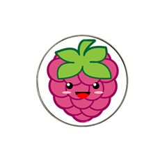 Raspberry Hat Clip Ball Marker by KawaiiKawaii