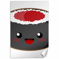 Kawaii Sushi Canvas 24  X 36  by KawaiiKawaii