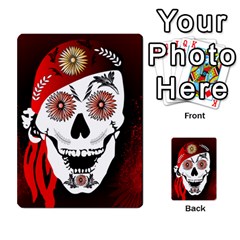 Funny Happy Skull Multi-purpose Cards (rectangle)  by FantasyWorld7